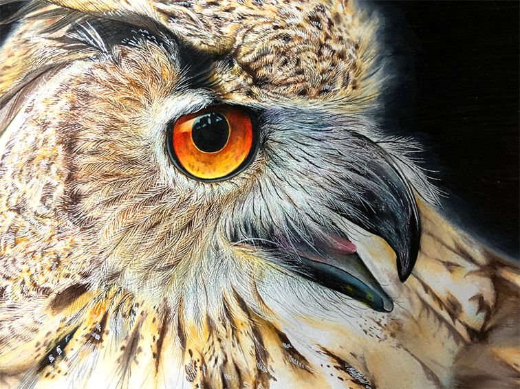 失明女孩铅笔画,手绘眼睛流泪铅笔画