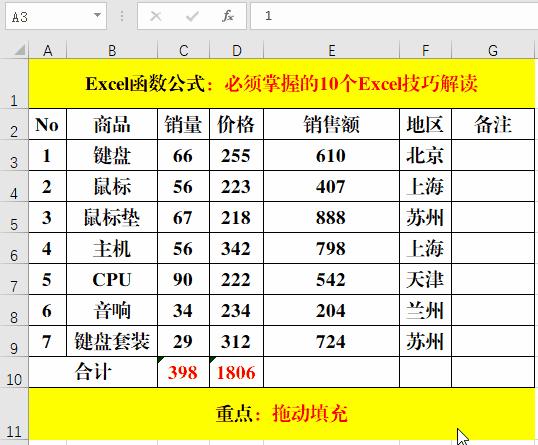excel技巧零基础入门课程刘伟老师,excel技巧快速拆分姓名和电话号码