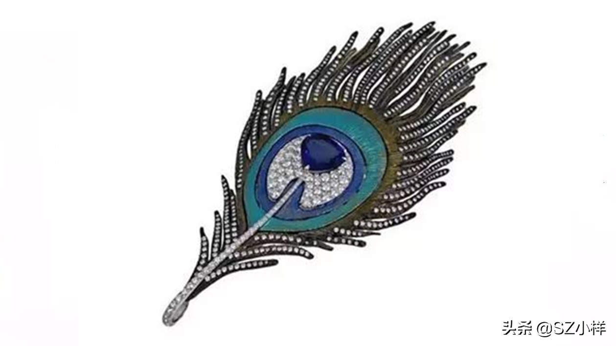 轻盈飘逸的羽毛，承载厚重的文化，演绎珠宝界永不落幕的时尚经典