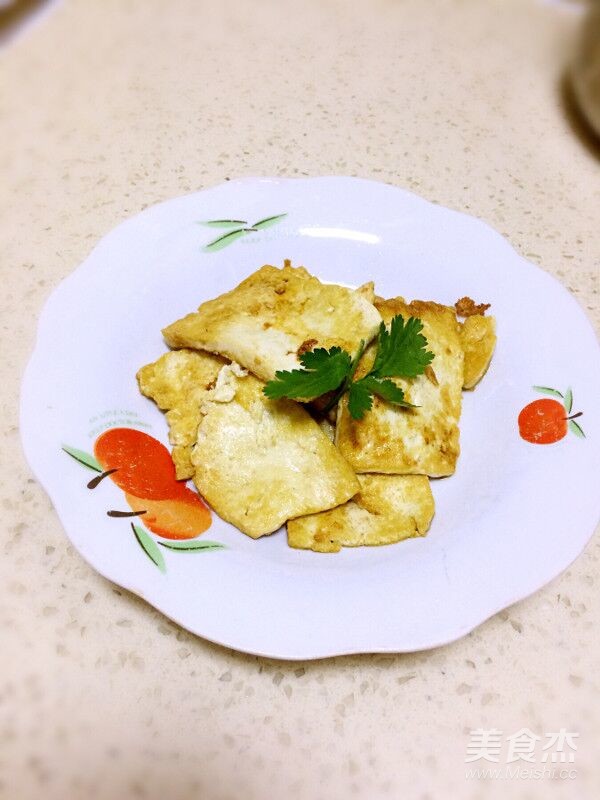 豆腐的家常做法鸡蛋煎豆腐,煎豆腐粘锅视频教程