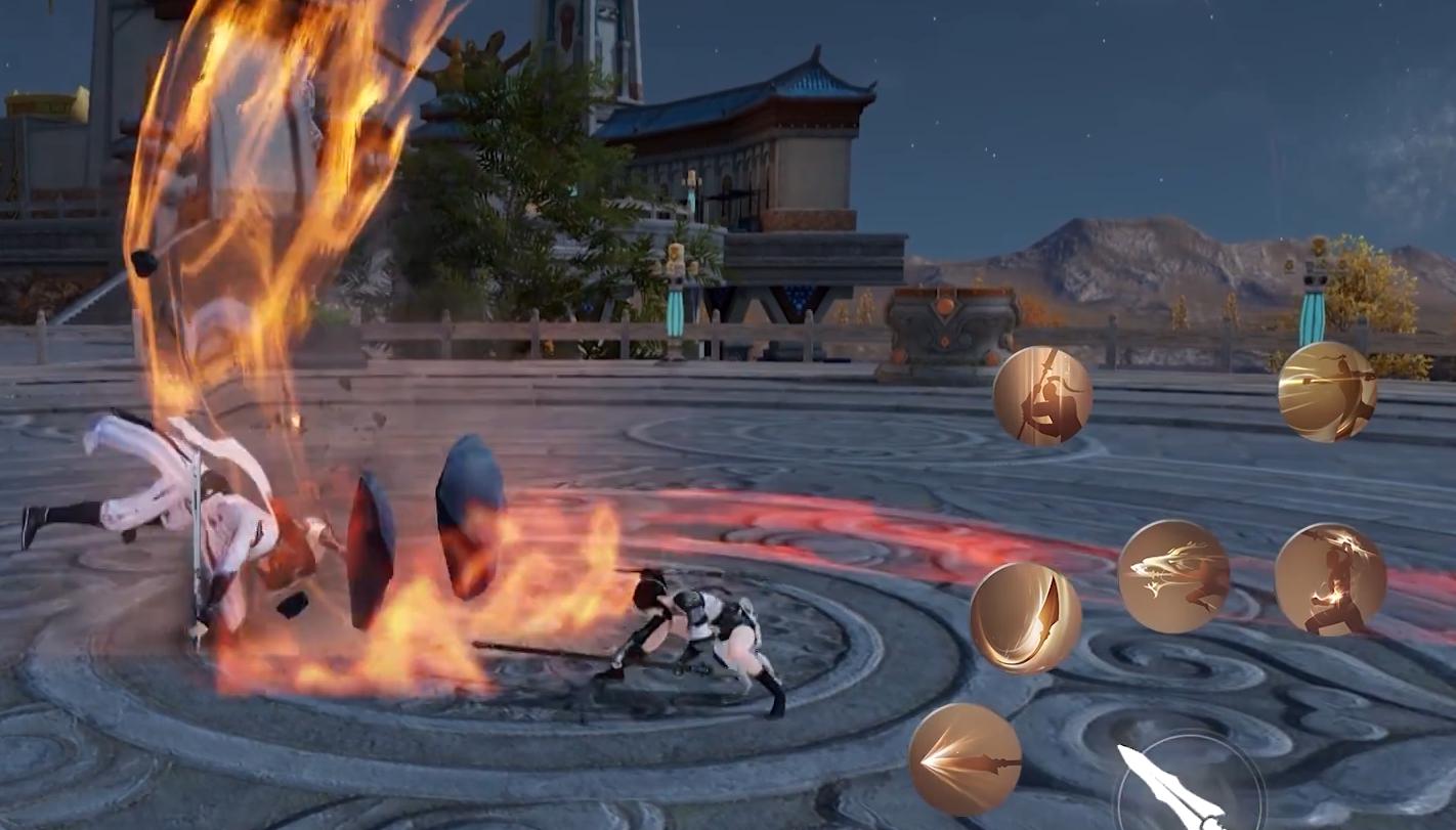 天刀手游太白技能展示,天刀手游八大门派