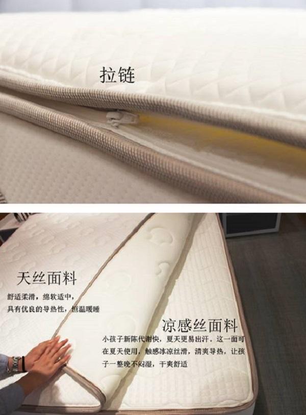 慕思儿童独立弹簧床垫,儿童慕思床垫