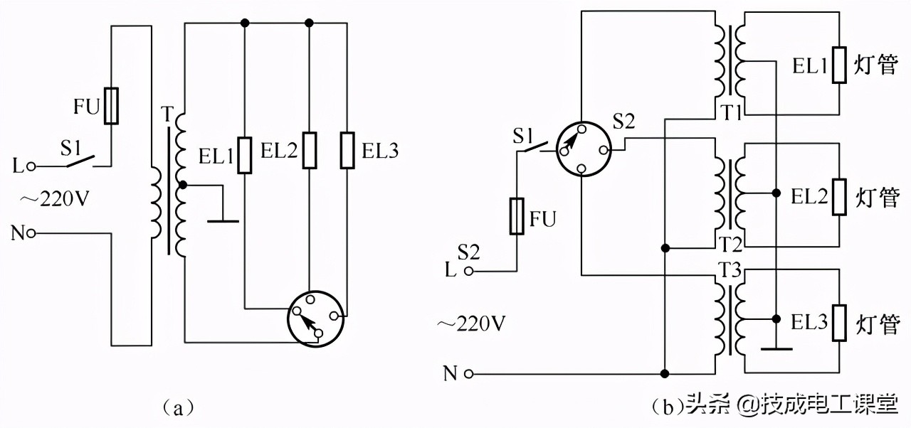 照明三个开关控制一个灯电路图,照明遥控开关的原理图