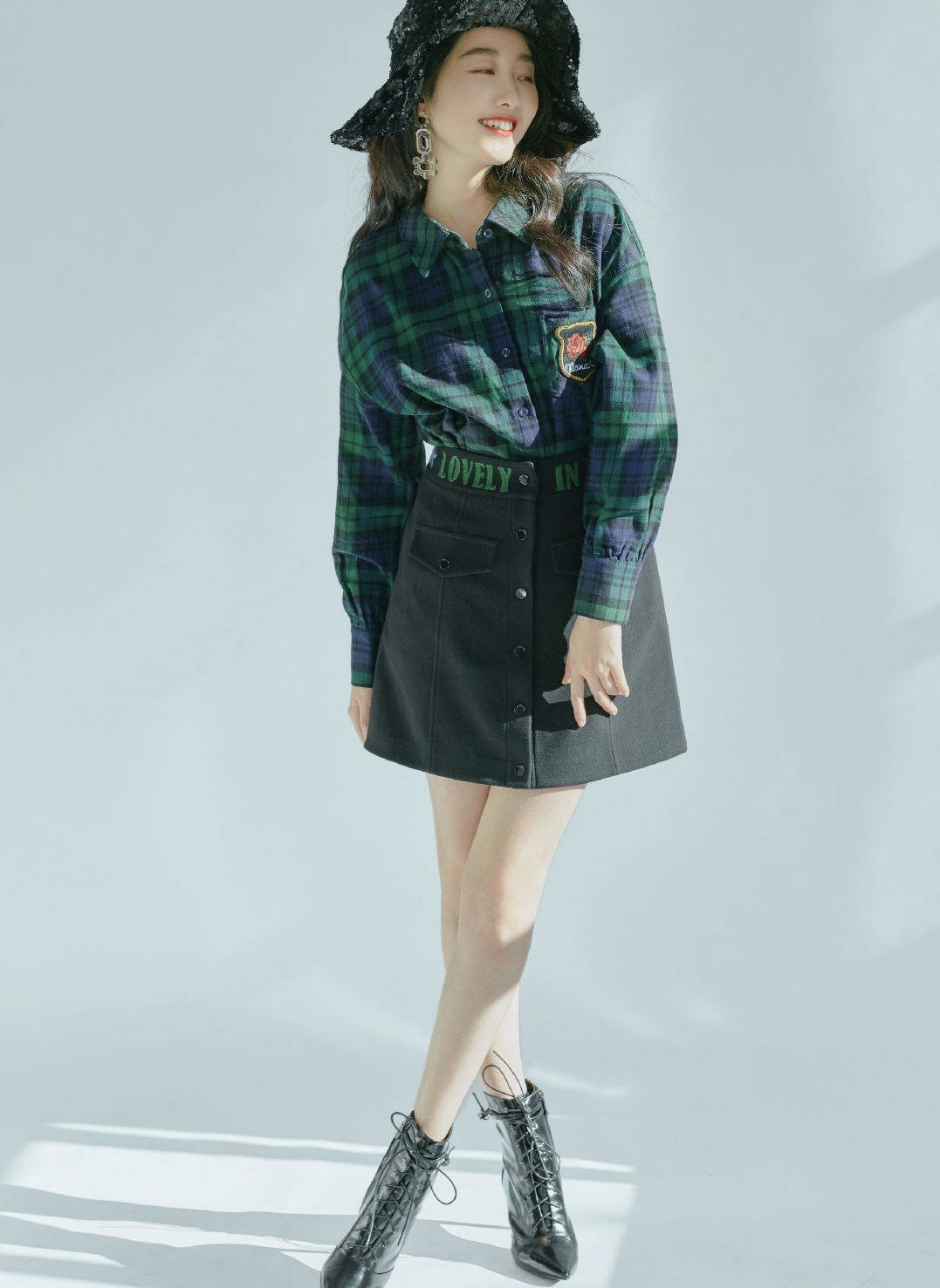 显瘦修饰腿型的裙子,显瘦a字裙胖mm推荐