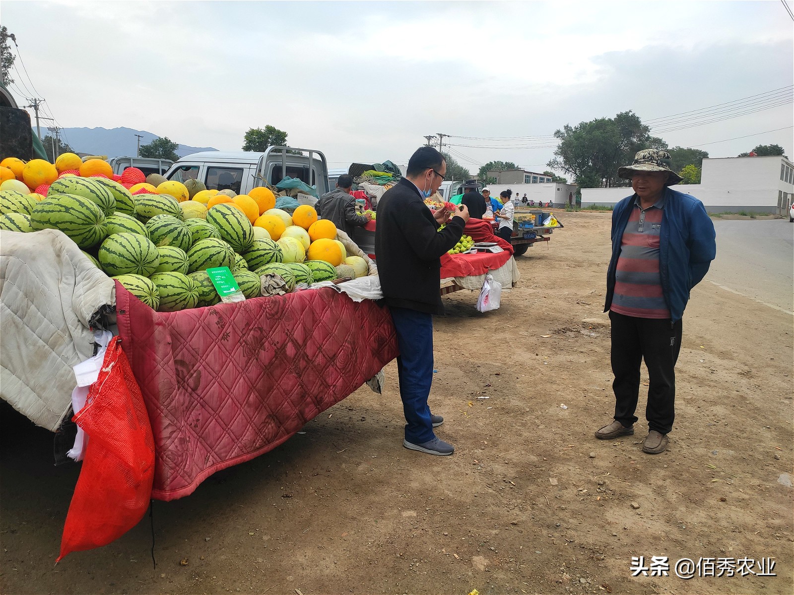路边的水果摊可信吗,路边上的水果摊