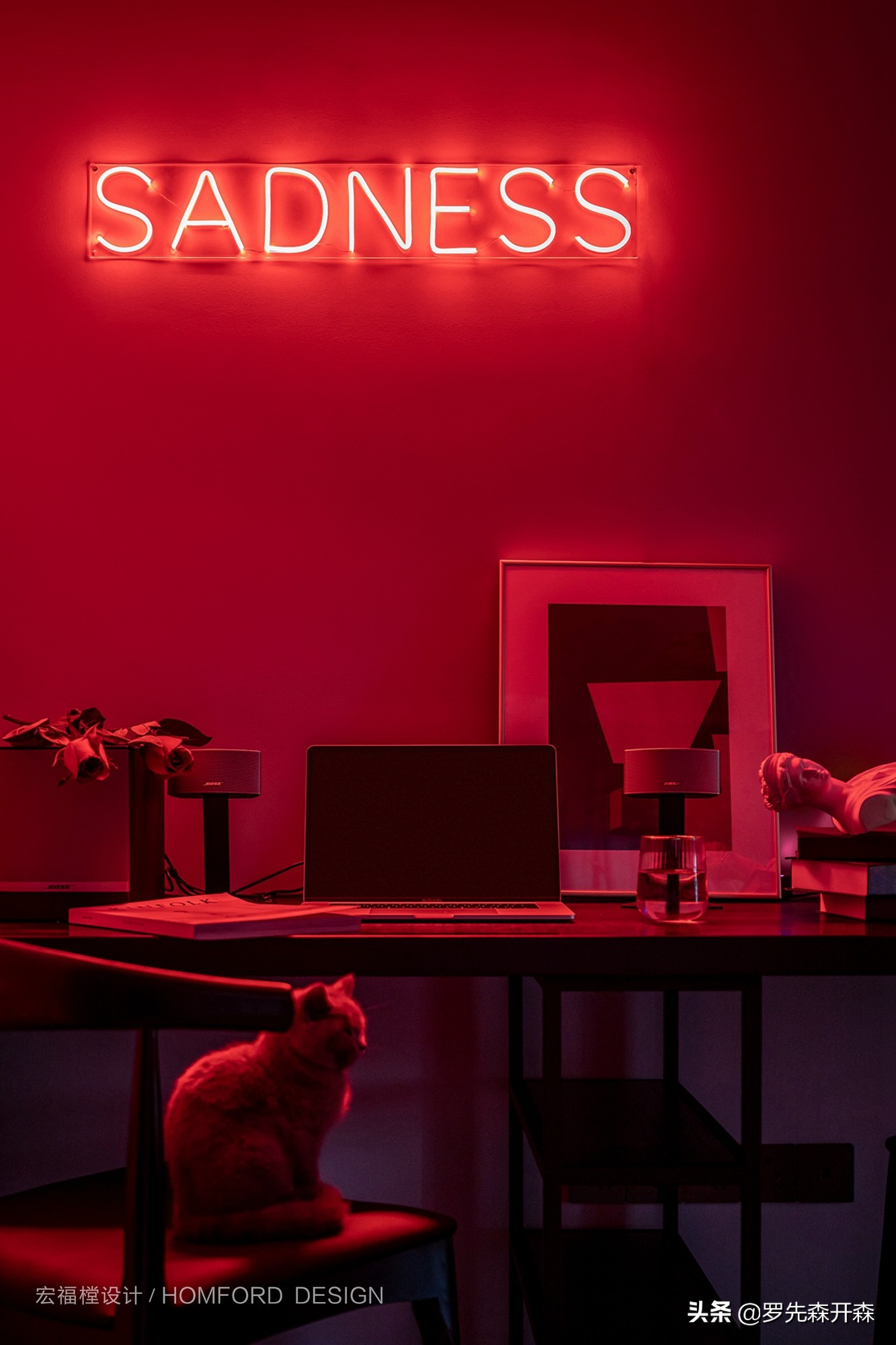 成都.柒公馆·92㎡现代简约住宅设计；营造出恰到好处的温馨感