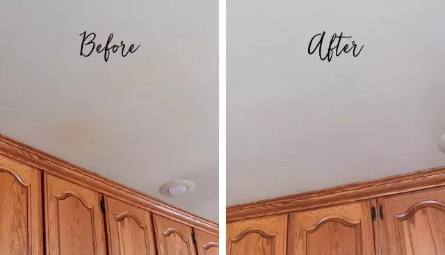 白墙上的污渍修补,白墙有黑印怎么能清除