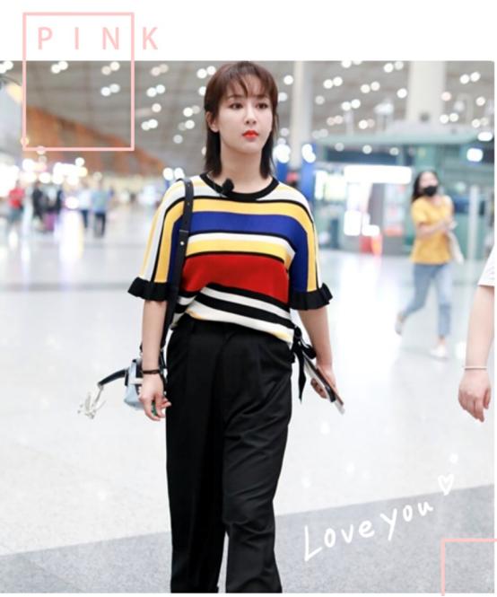 杨紫轻熟女装,杨紫轻熟风黄衣裙