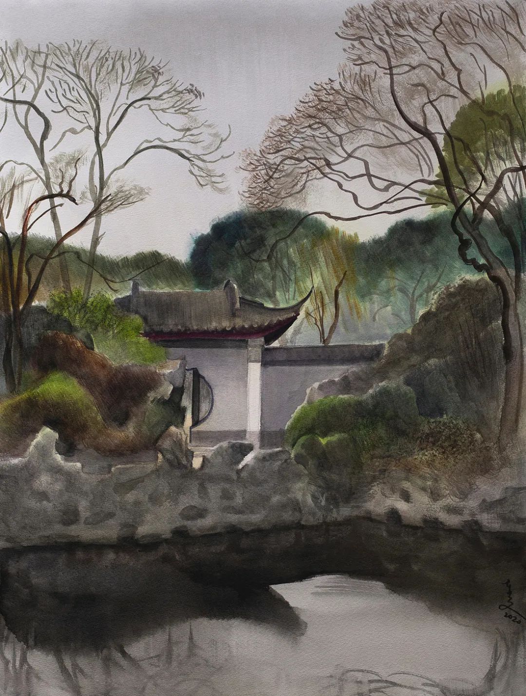 冼东文：寻找西施（蠡园情）