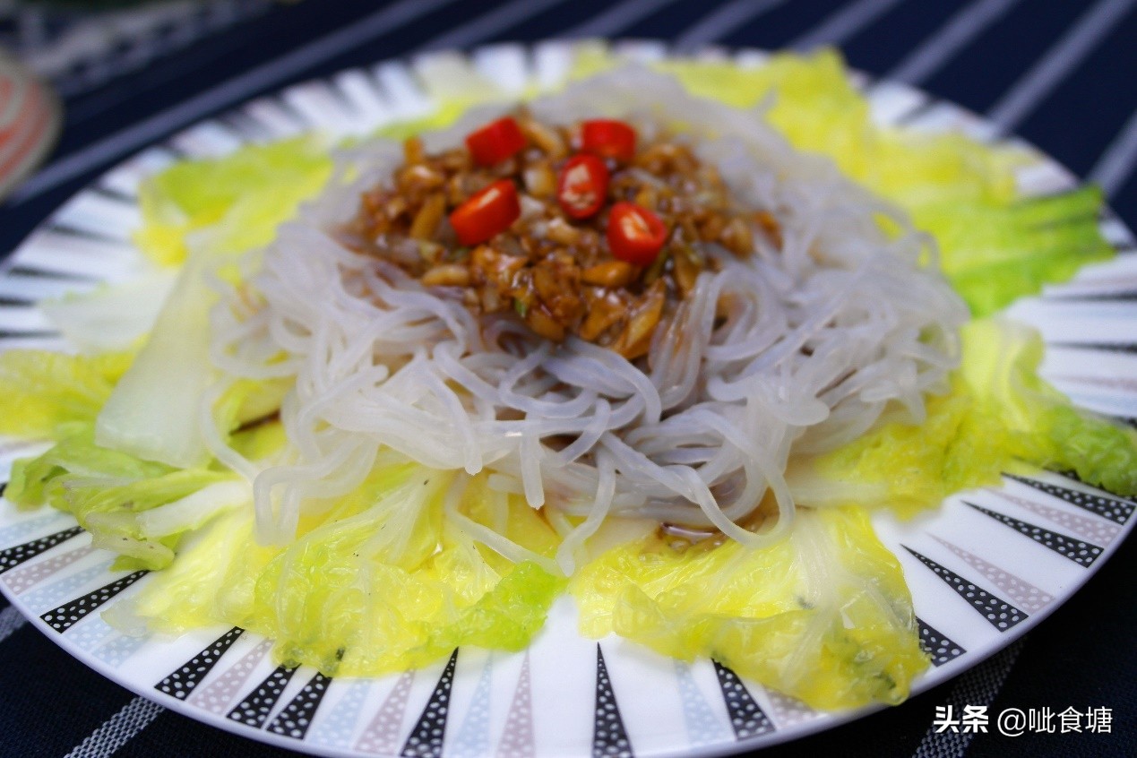 魔芋丝娃娃菜正宗做法,蒸娃娃菜魔芋丝做法大全