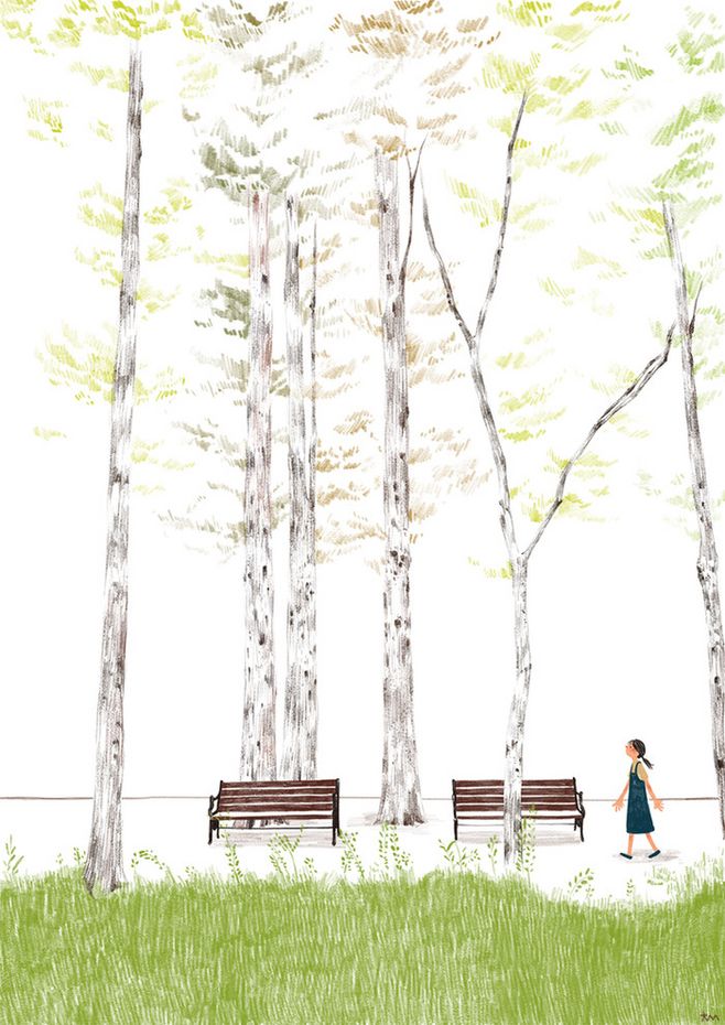 平凡的小幸福，来自韩国艺术家 Chassam