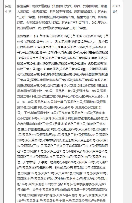 九龙坡中小学对口划分标准,九龙坡中小学最优组合