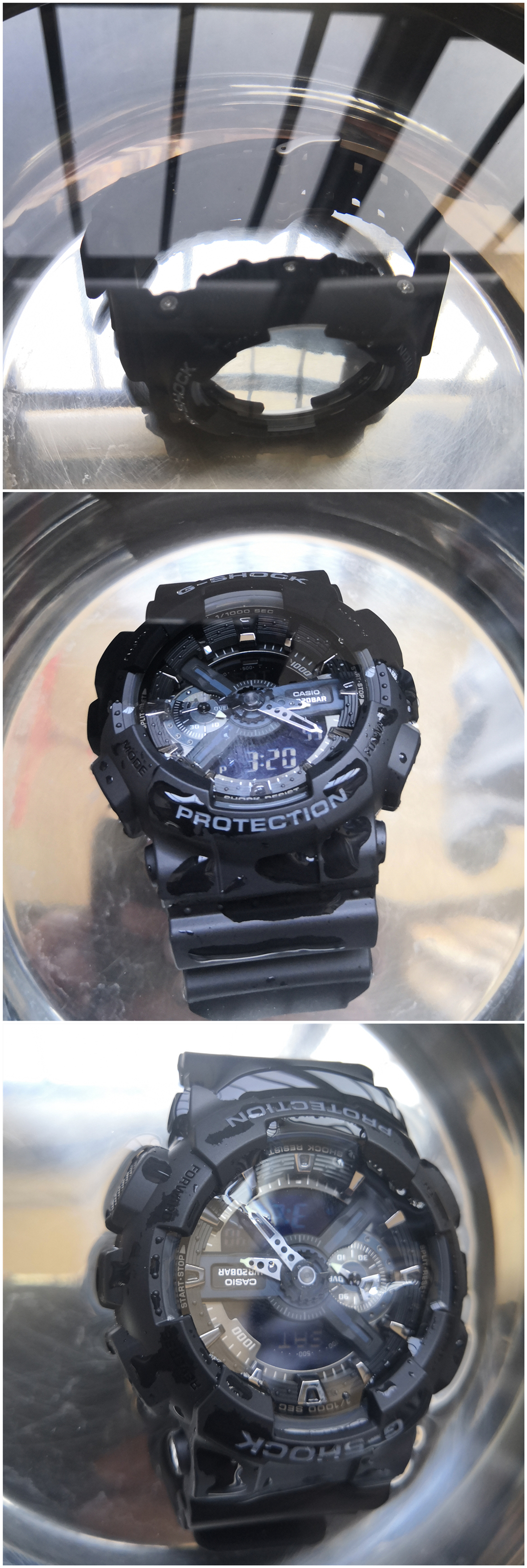 卡西欧黑武士手表按键和功能,卡西欧黑武士手表上手效果