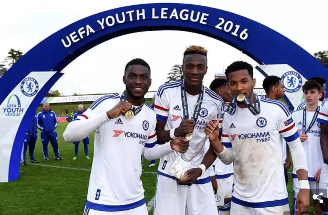 蓝军青训效力西汉姆,蓝军青训球员