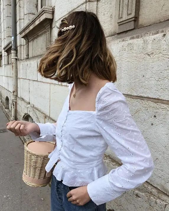 法国小众发饰,法式温柔风发饰