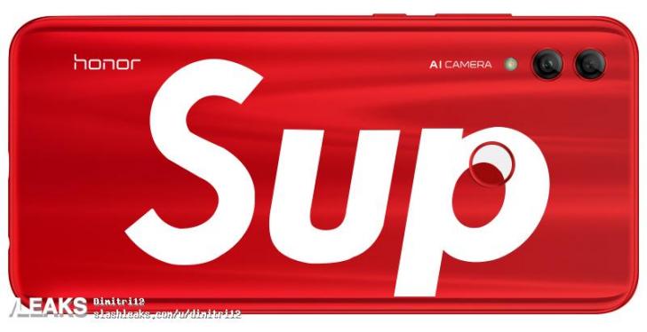 荣耀10青春版和supreme联名,supreme荣耀手机