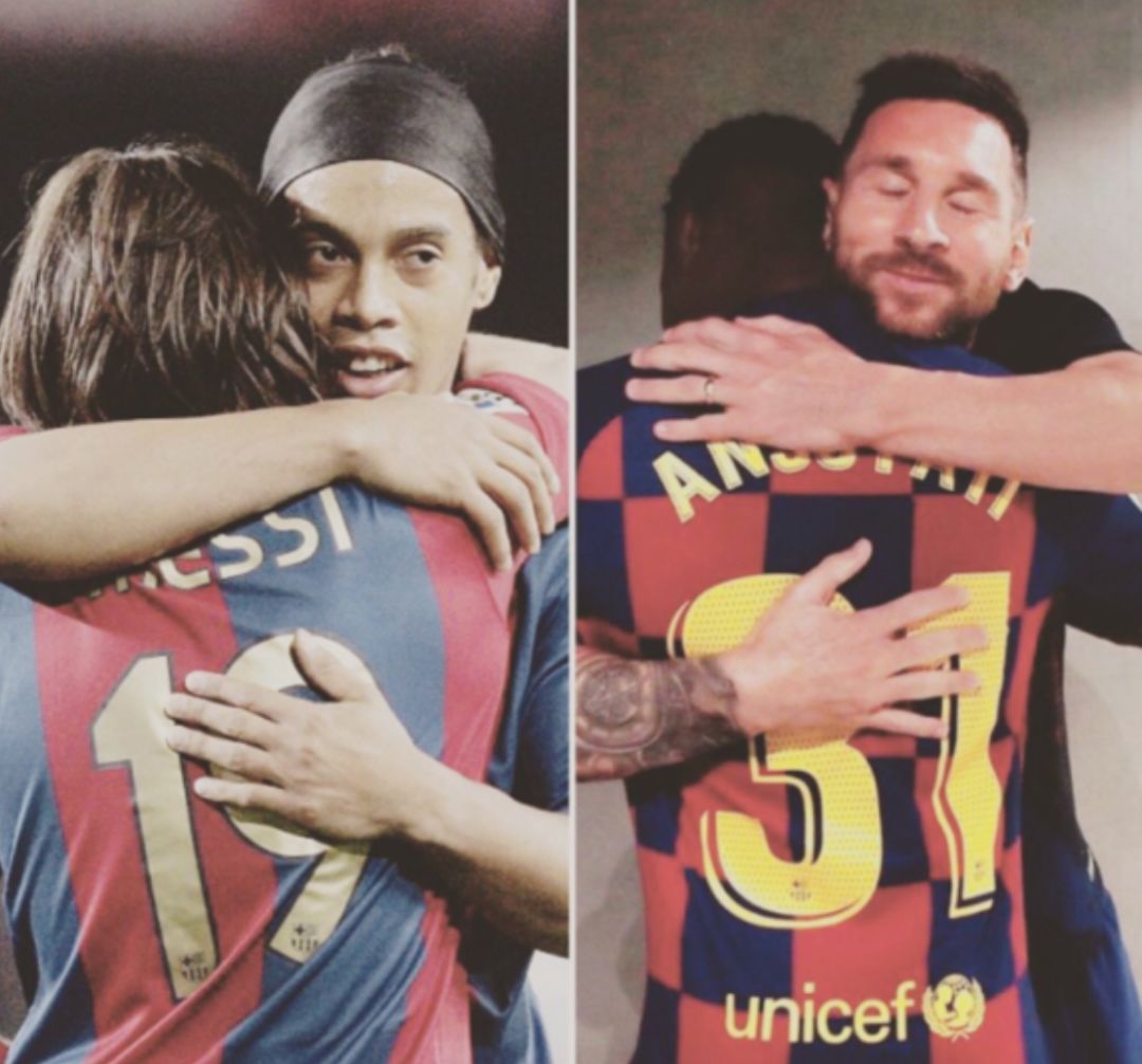 巴萨青训出品17岁小将法蒂首开记,巴萨新16岁天才法蒂踢什么位置