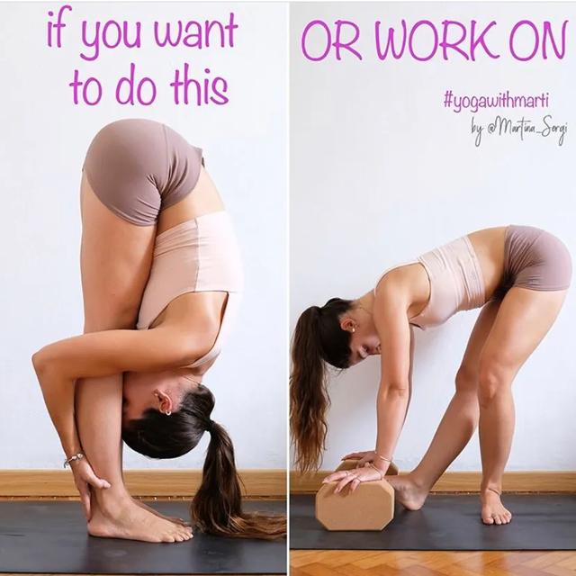 瑜伽站立前屈如何纠正弓背,前屈瑜伽每天必练8个动作