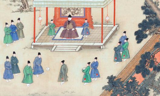 中国古代蹴鞠和现代足球的关系,中国古代蹴鞠的发展历程动画