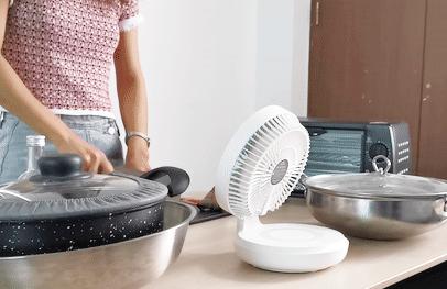 轻薄可壁挂一年四季都可用颜值超高悬浮循环空气扇