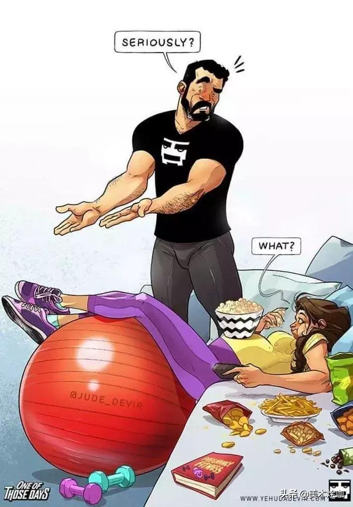 那个宠妻狂魔插画师又来秀恩爱了，这次是关于生孩子的……