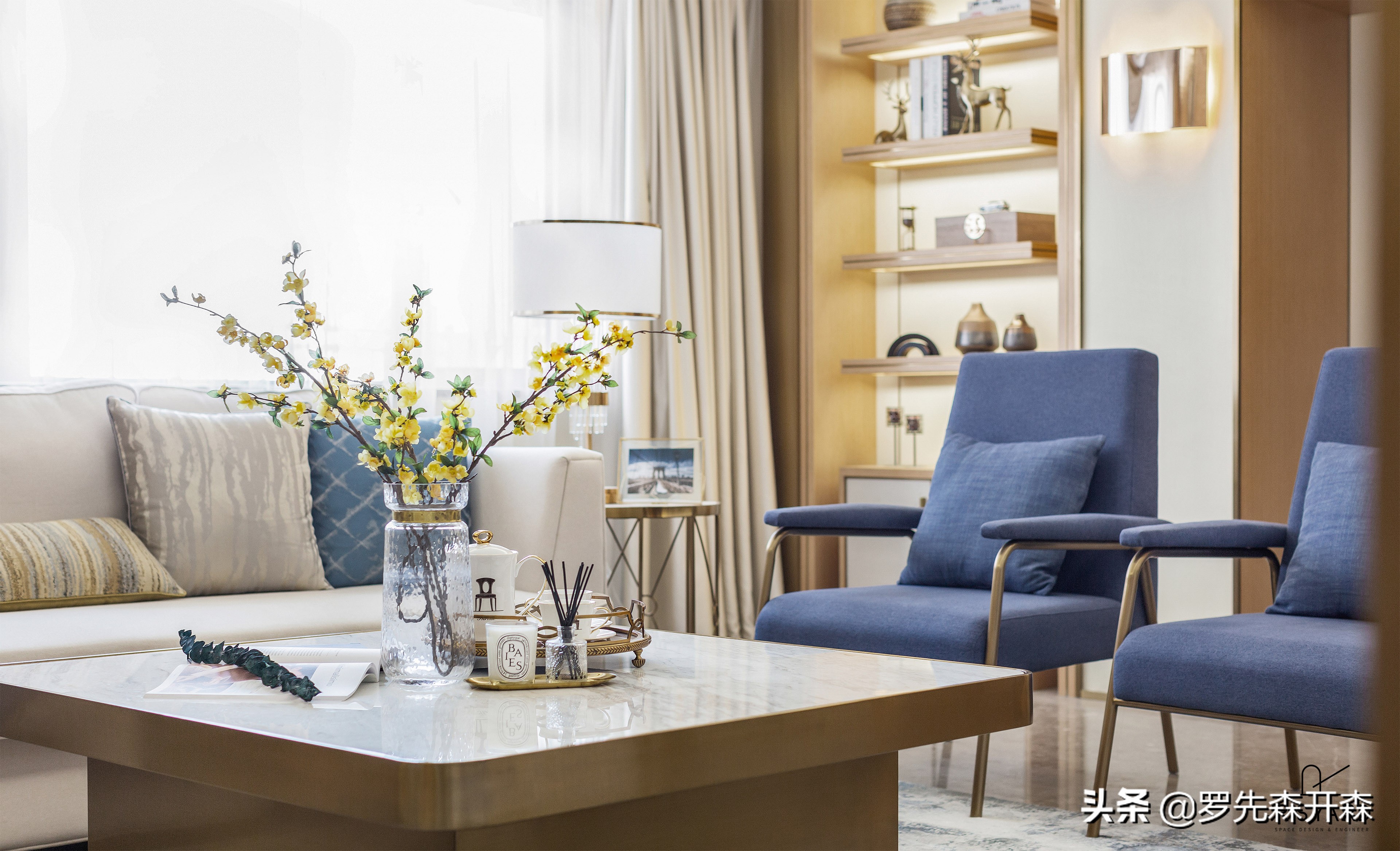 温州·158㎡现代轻奢家居装修设计实景;优雅温暖