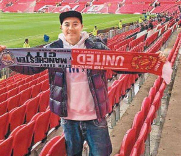 冒险闯英！香港著名男歌手为观看足球赛事前往英国：做好防护