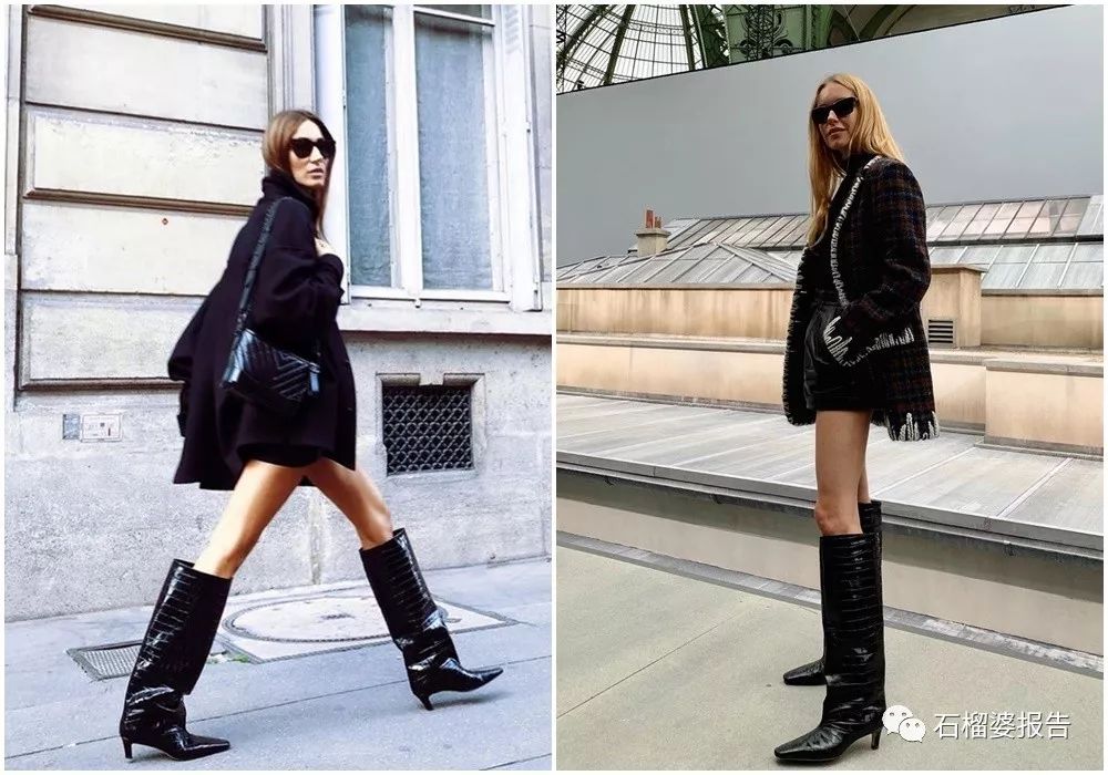 骑士靴哪种款式最好看,骑士靴高个子推荐