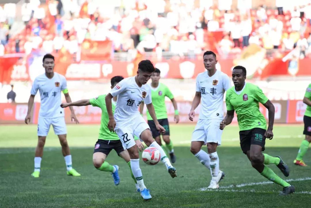 莫塔角球直接破门,恒丰外援莫塔