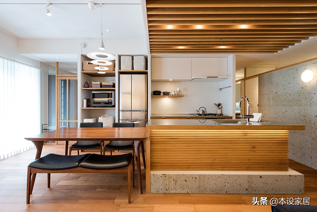 180平四房大宅全屋原木风太漂亮了,现代极简风格小宅