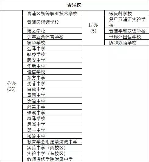 上海民办高中一梯队学校,上海各区高中学校排名表