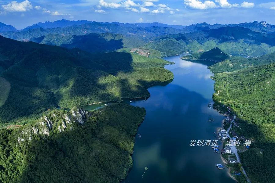 清远高山上的绝美湖泊,广东清远绝美湖泊