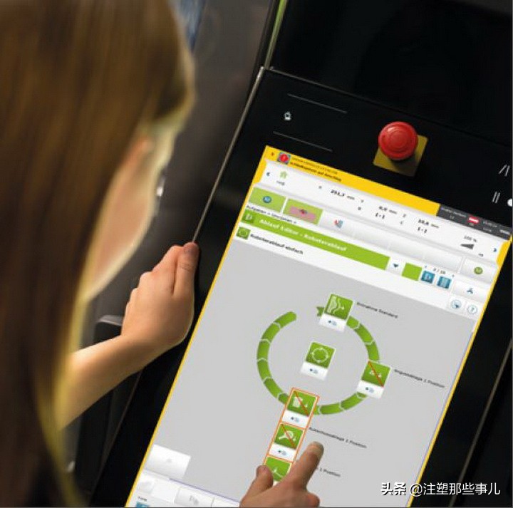 注塑机机械手上下料自动化,机械手怎么配合两台注塑机生产