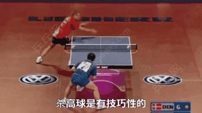 讲解平高球技术动作,高手杀球慢动作