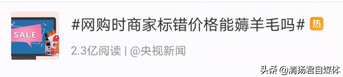 网购商家上错价格,网购商家标错价