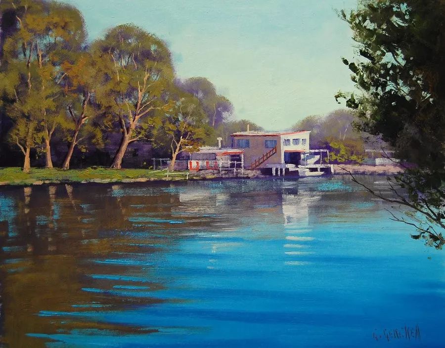 世界级风景大师的油画作品,世界著名油画大师的风景油画