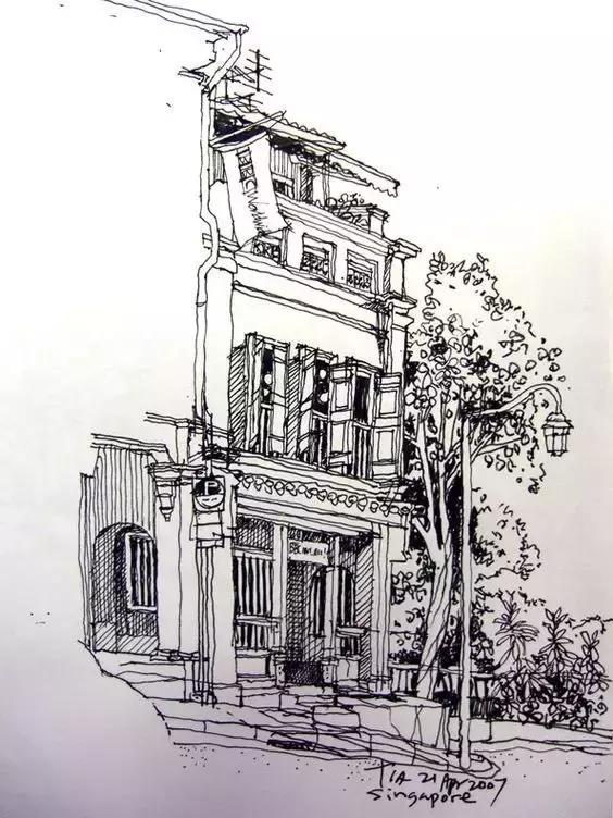 风景速写的好处,风景速写简单显高级