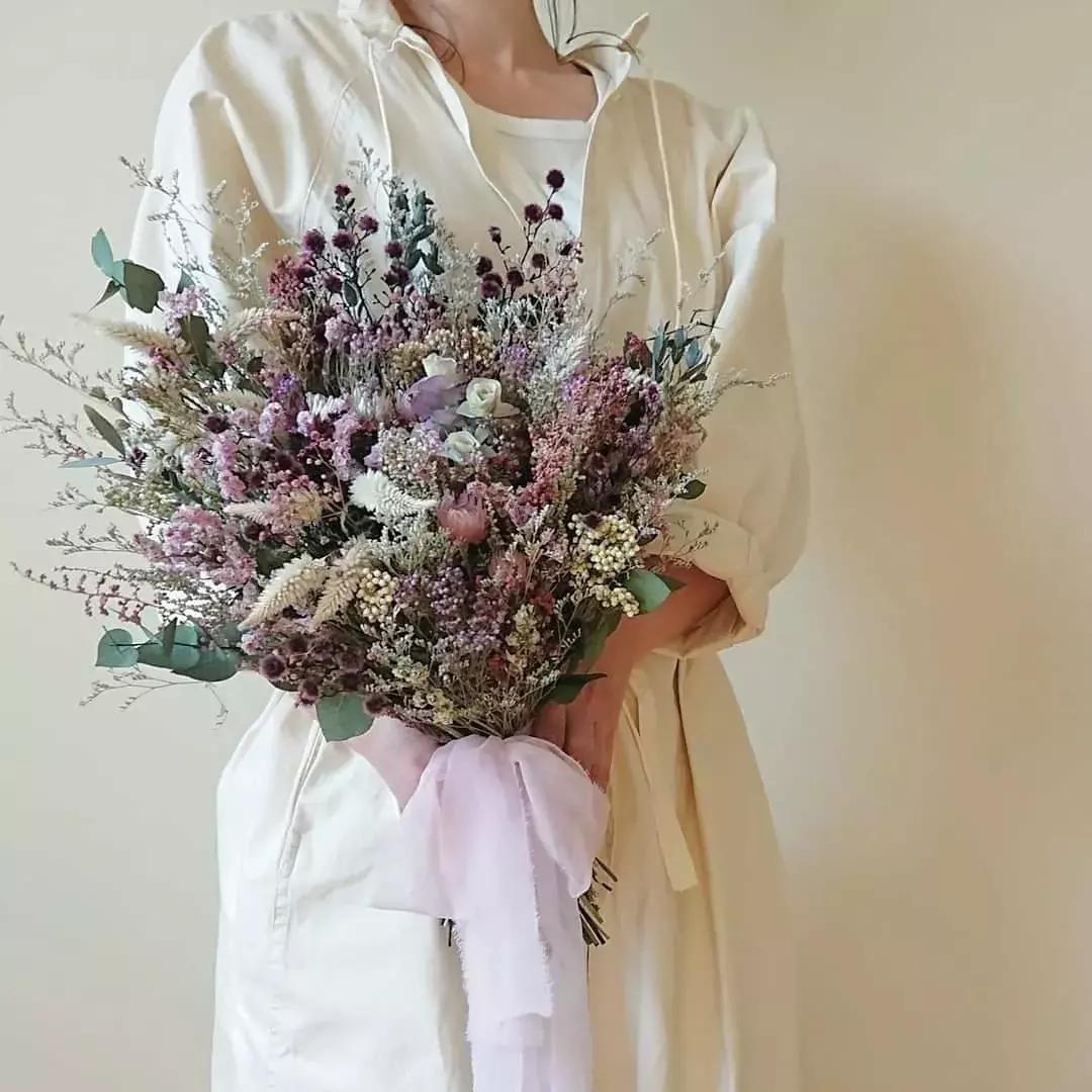 客厅干花布置,客厅干花摆放设计