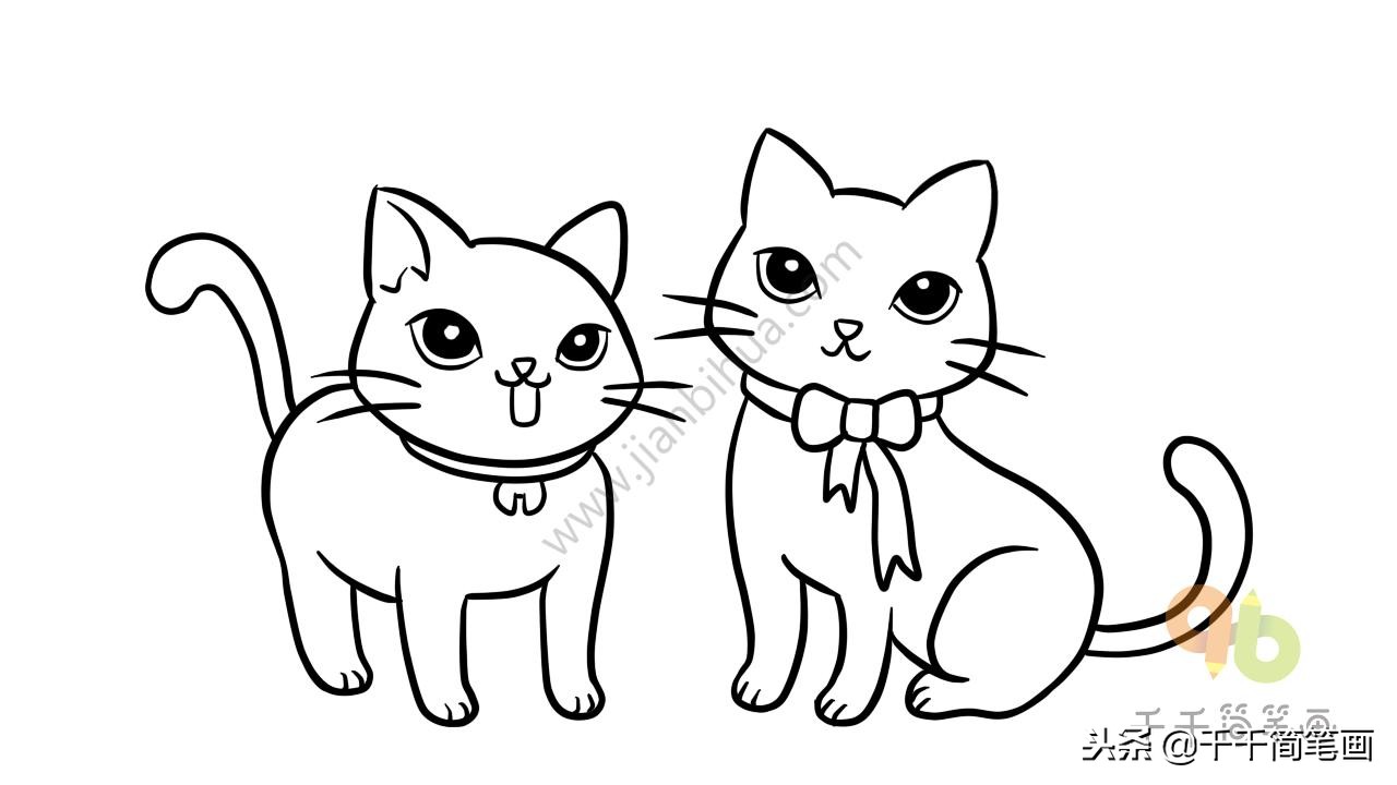 儿童涂鸦绘画书动物,幼儿涂鸦图纯色大全简单