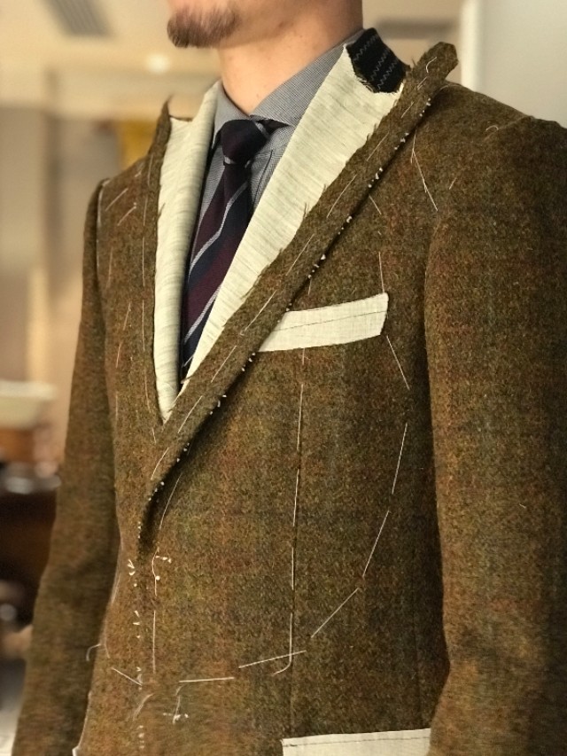 全麻衬工艺西服,西装半麻衬工艺与粘合衬工艺区别