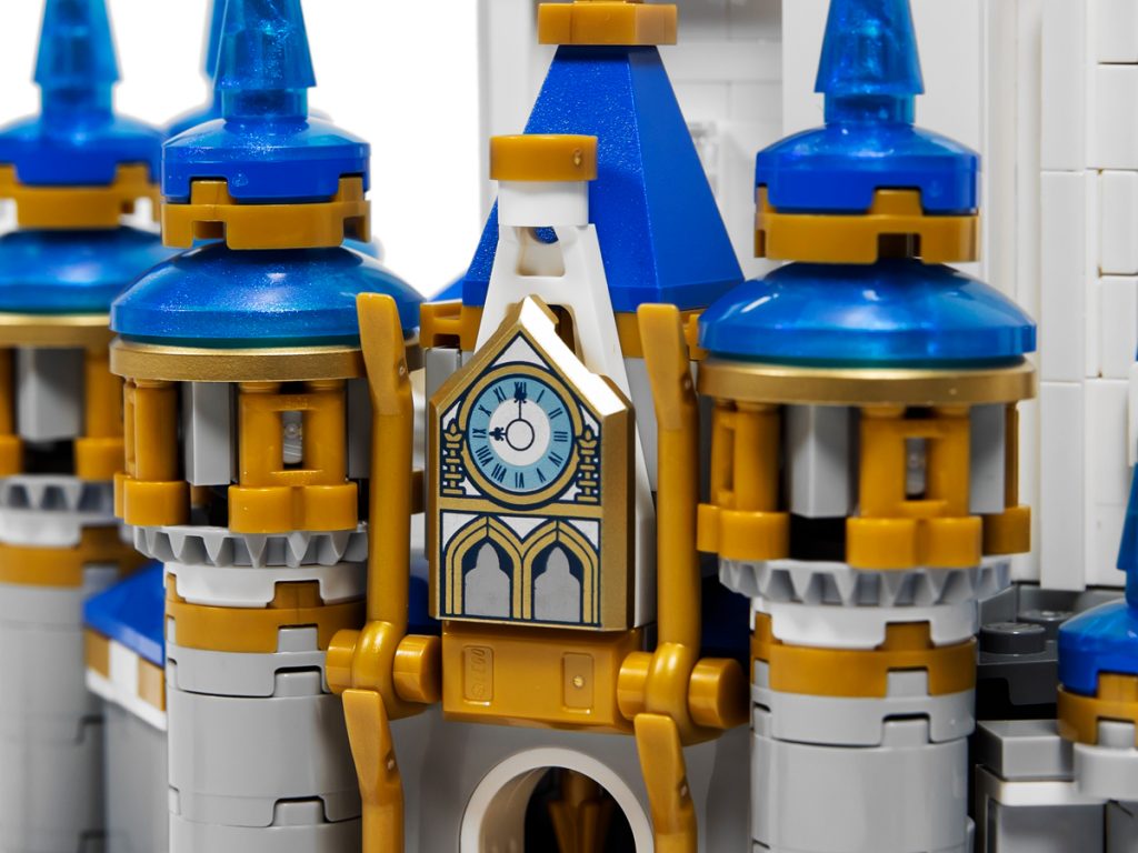 乐高新老款迪士尼城堡,乐高迪士尼100周年城堡展示盒