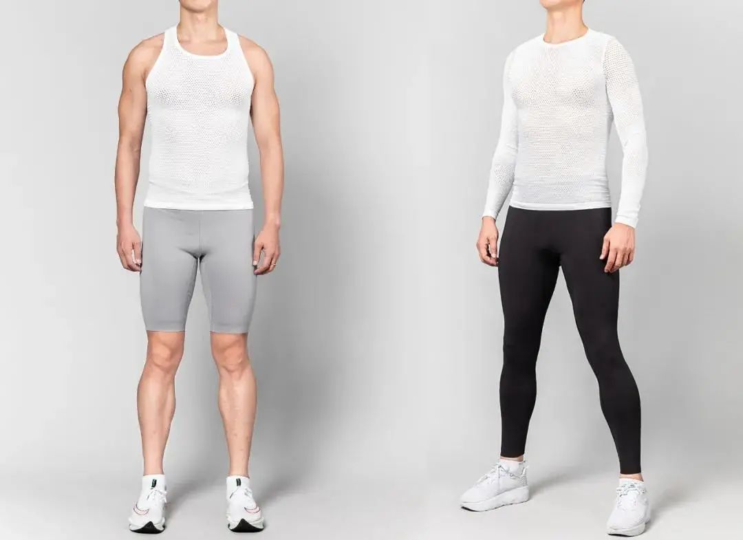 跑步带腰包的压缩裤,专业高弹跑步压缩裤测评