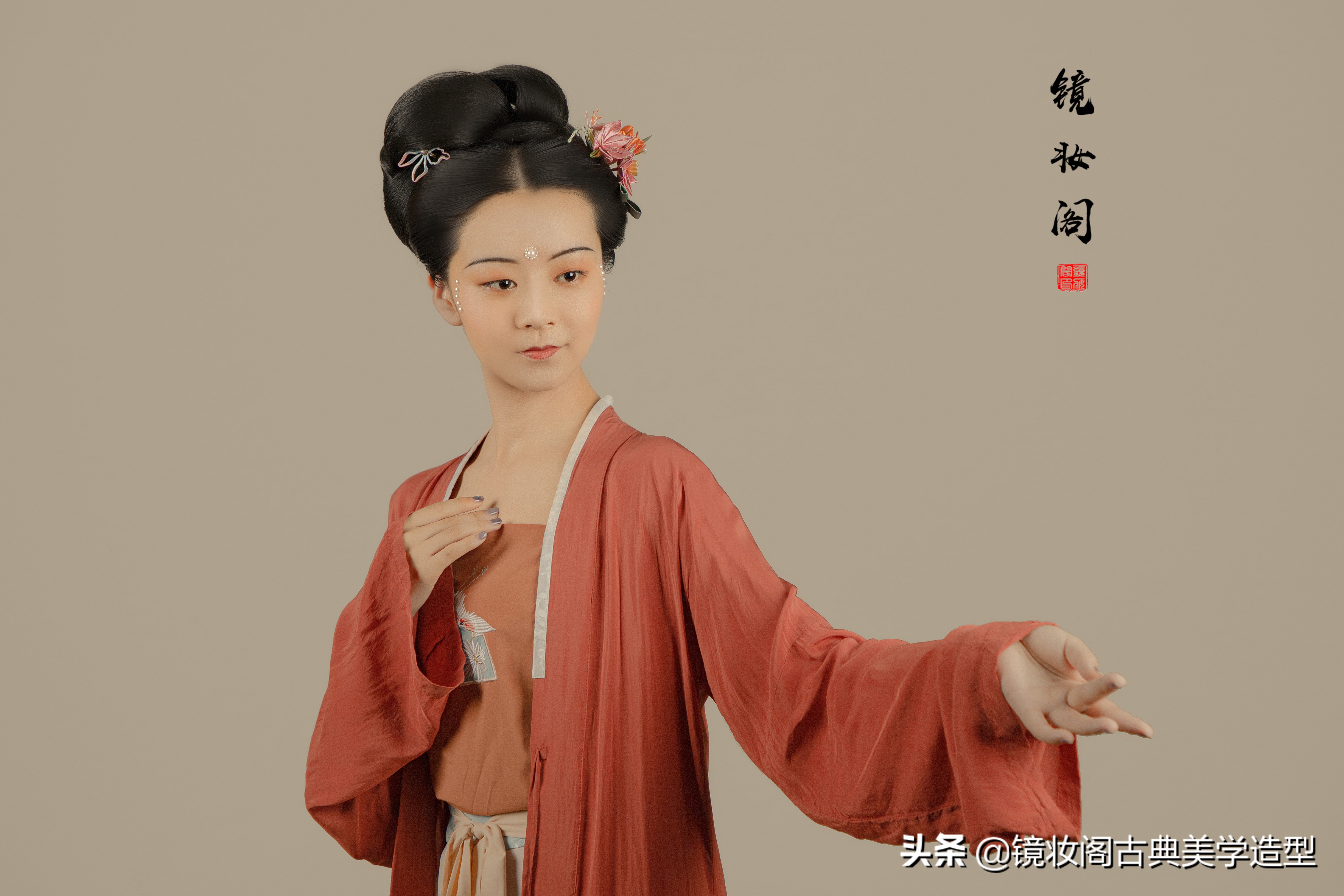 宋代妆容及造型简单,宋代小家碧玉妆容