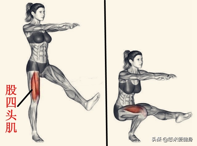 手枪式单腿深蹲,史密斯机手枪式深蹲