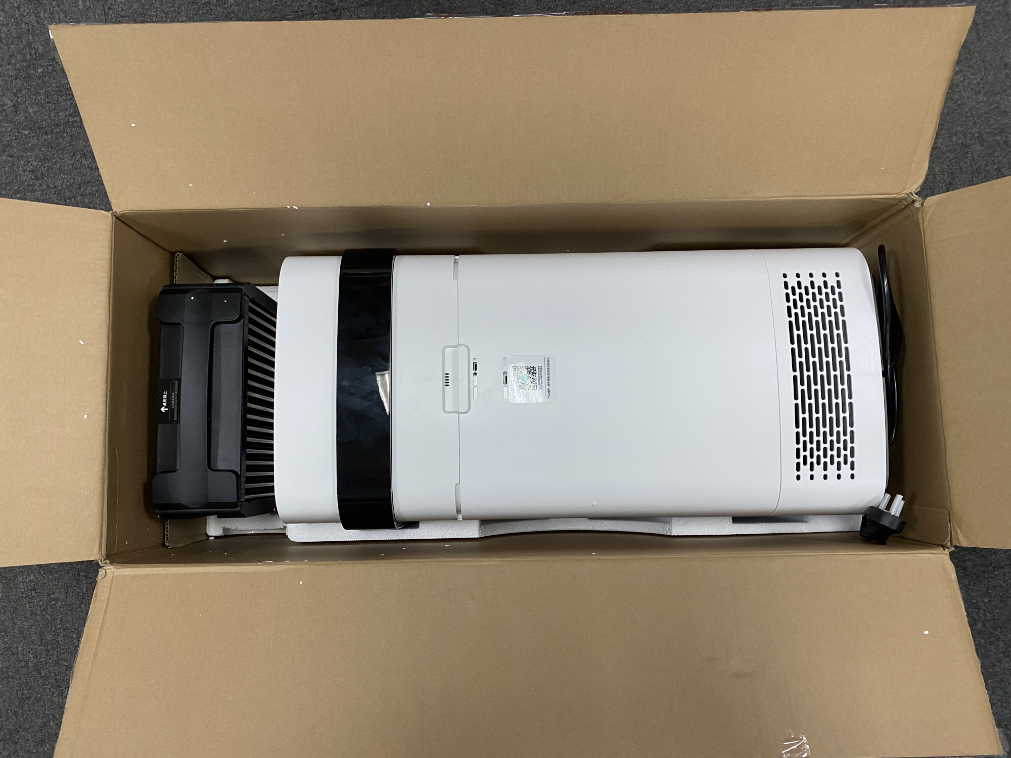 贝昂空气净化器x3有怪味,贝昂空气净化器x3顶部出风口清洁