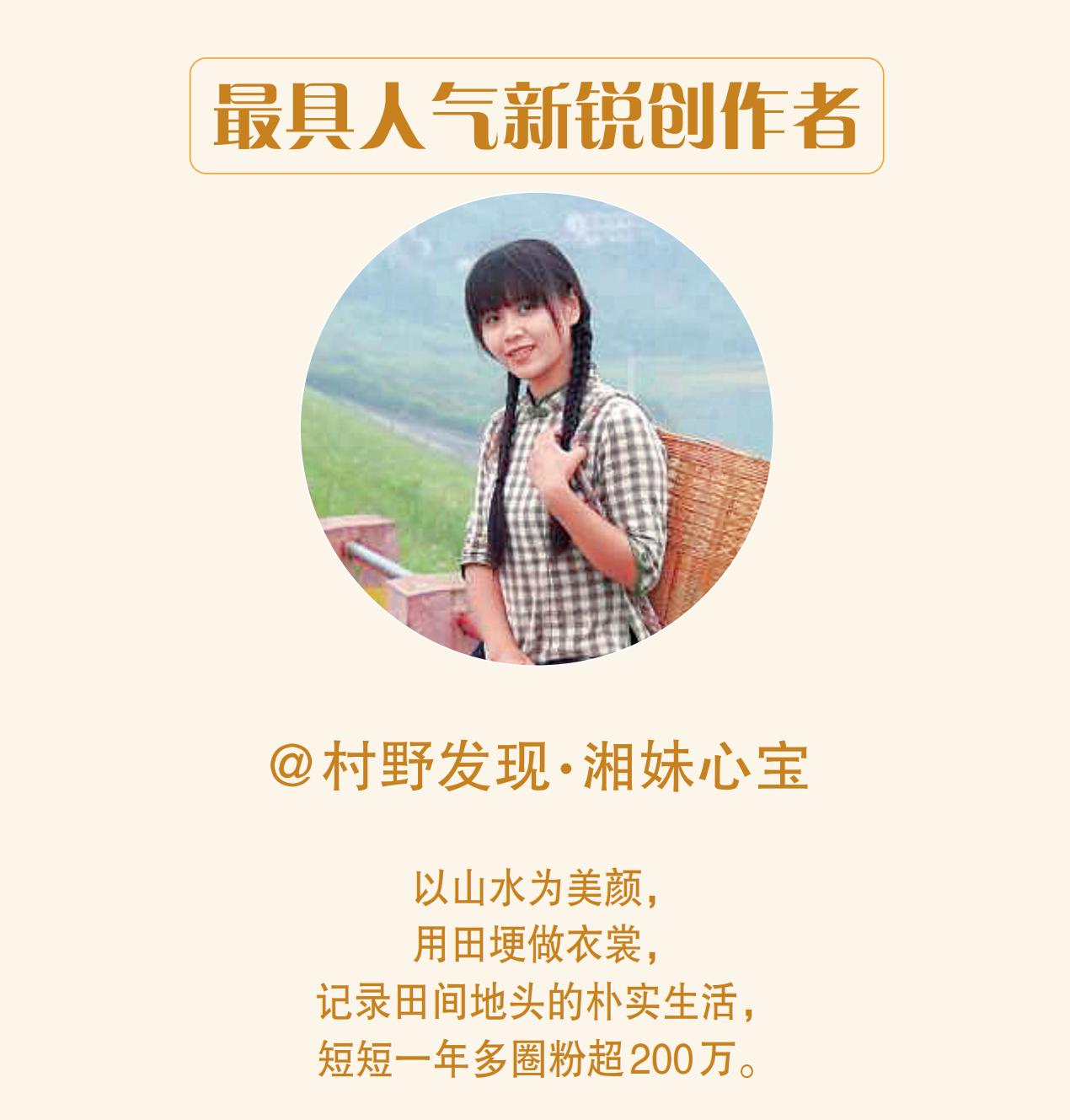 2020年“金稻穗”奖出炉,“李子柒”再次上榜,这些“三农”内容创作者有哪些风采