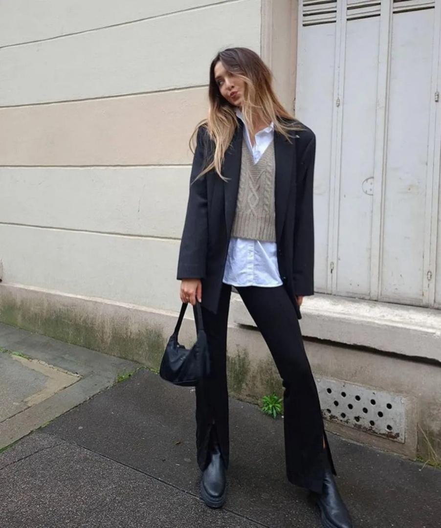 春季毛衣叠穿,毛衣怎么叠穿保暖又时尚