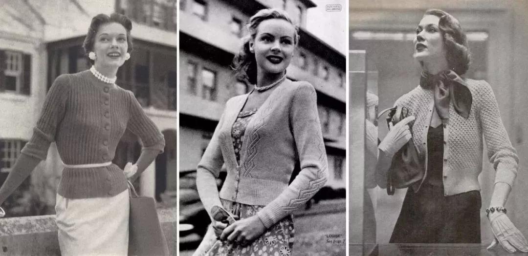 开春必穿奶奶衫出门美美美,奶奶衫连衣裙这样穿时髦炸了