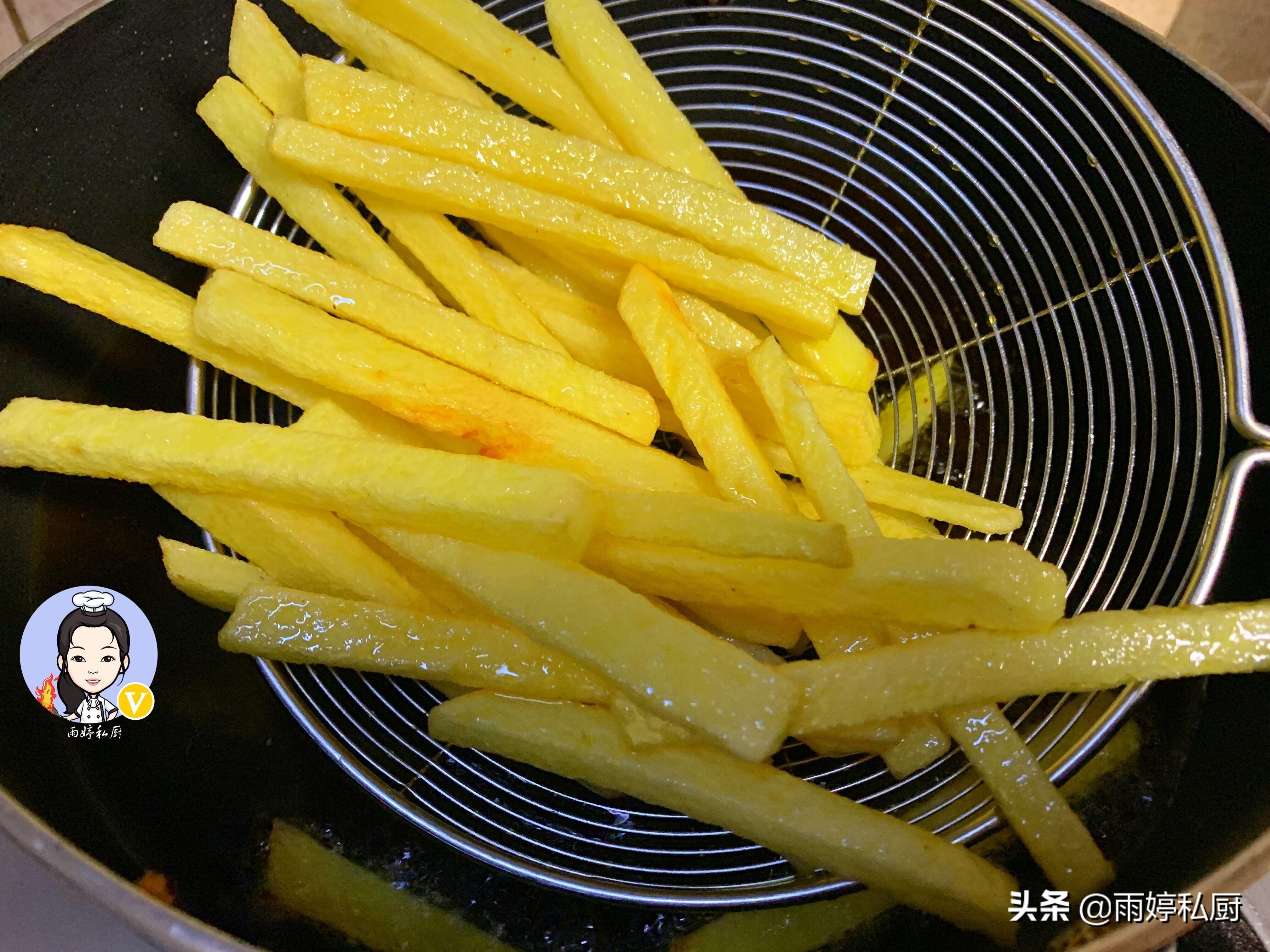 想吃薯条可以自己在家里这样做,想吃薯条没有钱怎么办