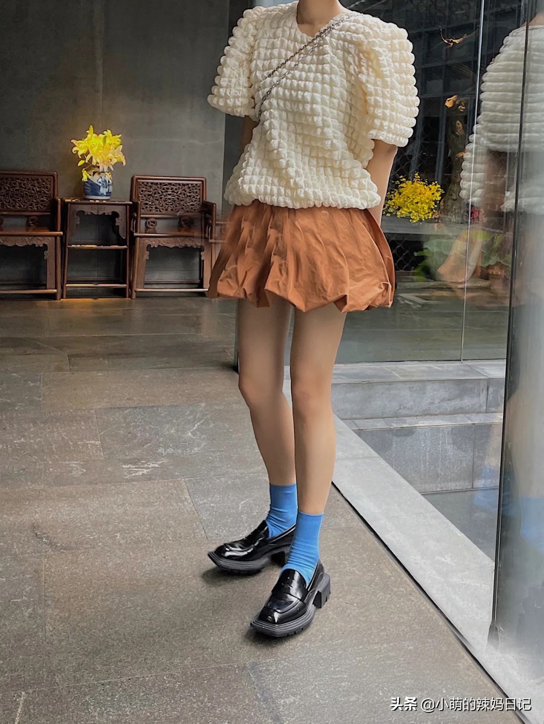 花苞裤女款爆款2022新款秋季套装,高腰阔腿花苞裤